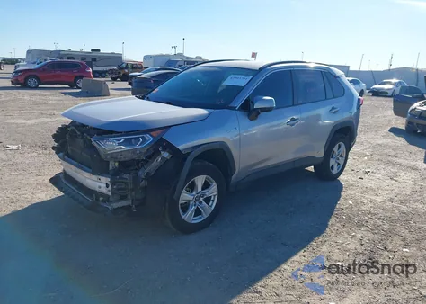 2020 Toyota Rav4 Hybrid Xle из США, поврежденный, VIN 2T3R6RFV1LW001185